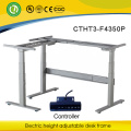 Populaire Chine L Pieds hauteur réglable bureau Cadre &amp; Coin en forme de L Sit Stand Support de bureau réglable en hauteur électrique